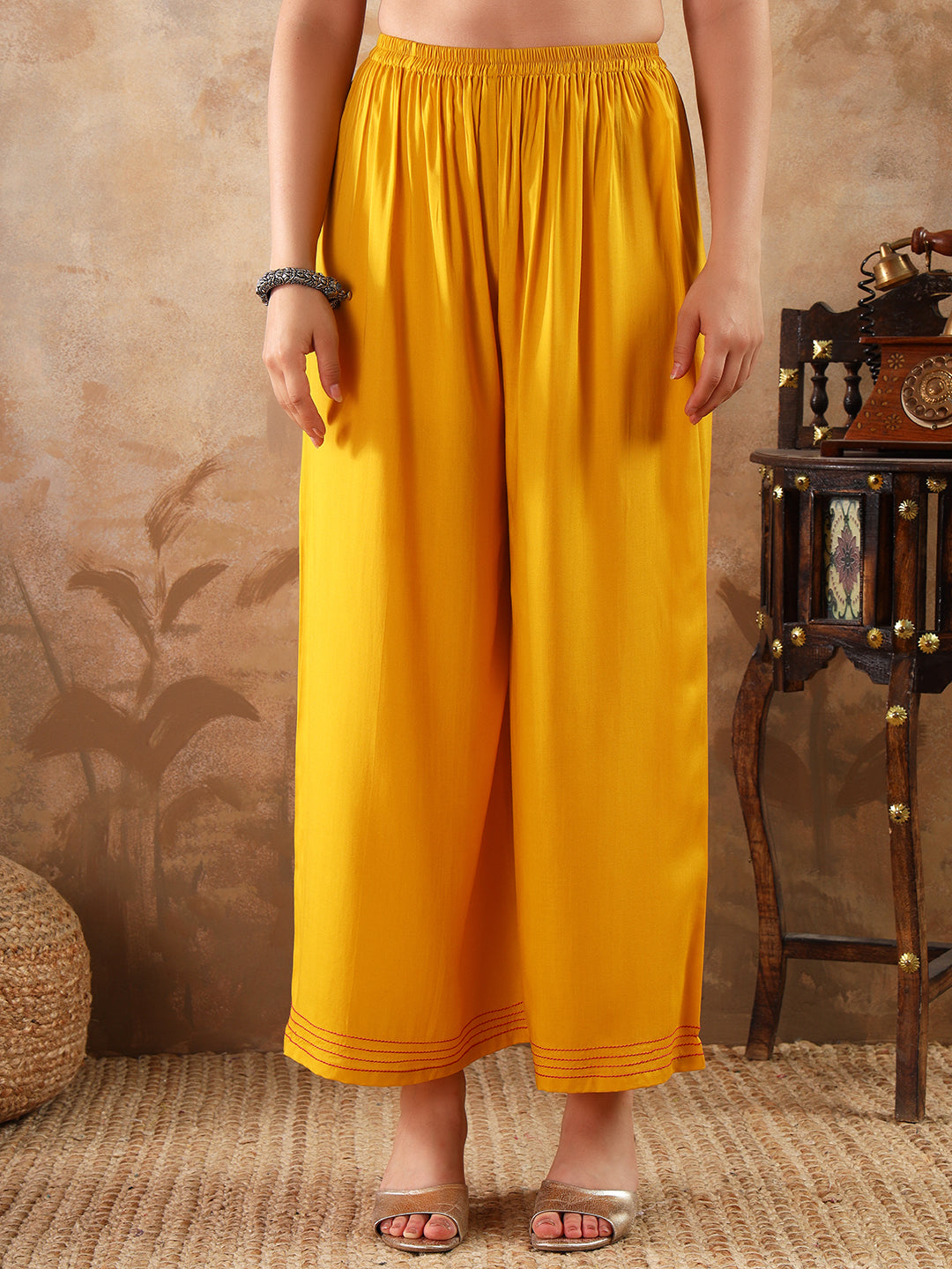 Yellow Modal Kurta Set
