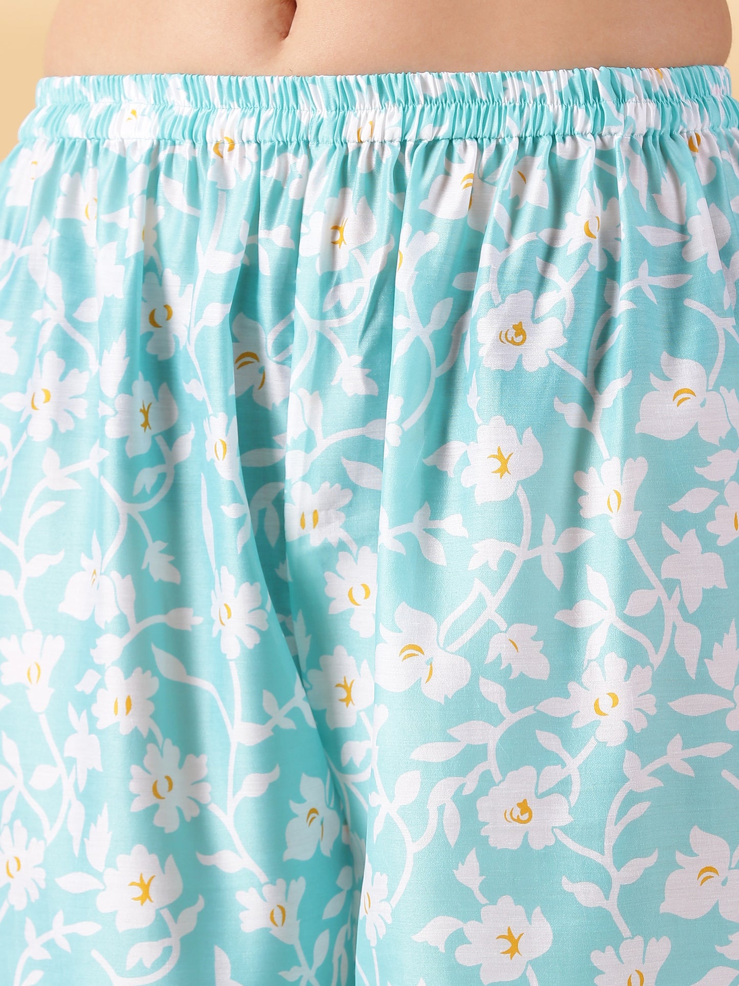 Women Cotton Mix Polyster Co-Ord-Set
